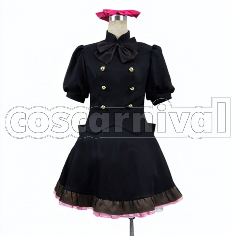 Aligura cosplay costume from Blood Blockade Battlefront, front view