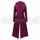 K K cosplay costume from Blood Blockade Battlefront, back view