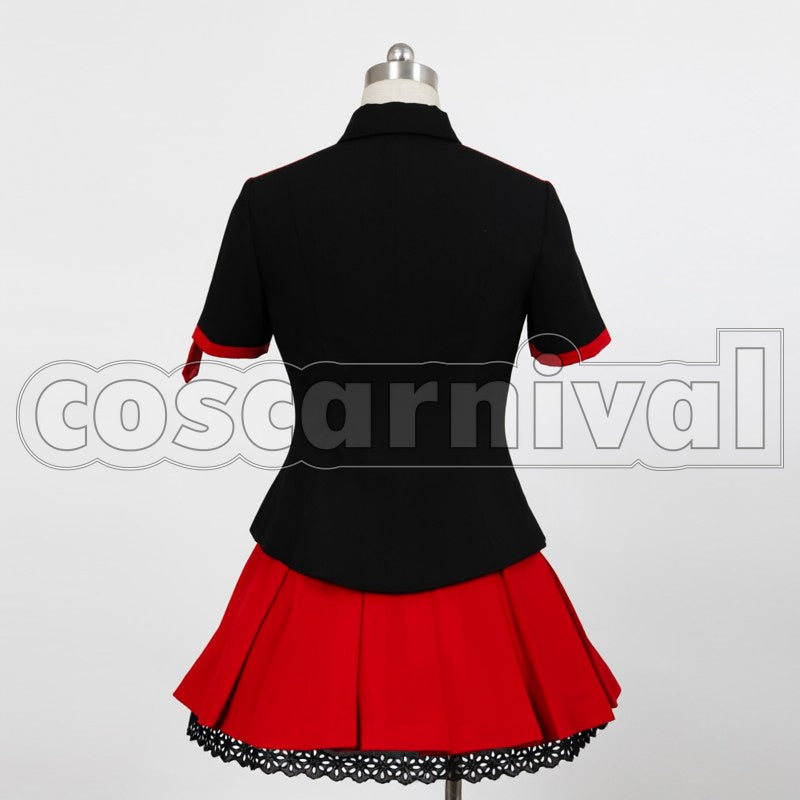 Saya Kisaragi cosplay costume from Blood-C, back view 2