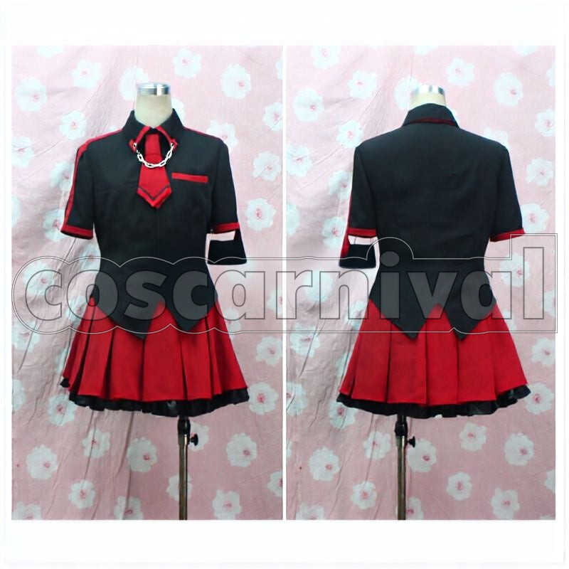 Kisaragi Sanbara Academy Girls' School Uniform Cosplay cosplay costume from Blood-C Saya, detail-1