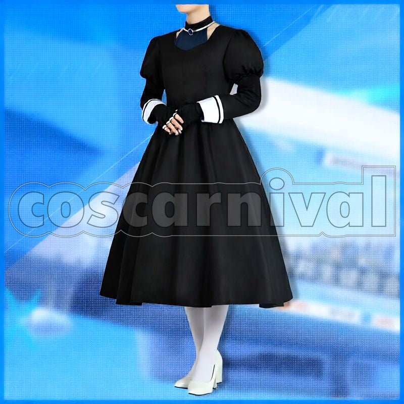 Asuma Toki Maid Outfit Cosplay cosplay costume from Blue Archive, front view 3