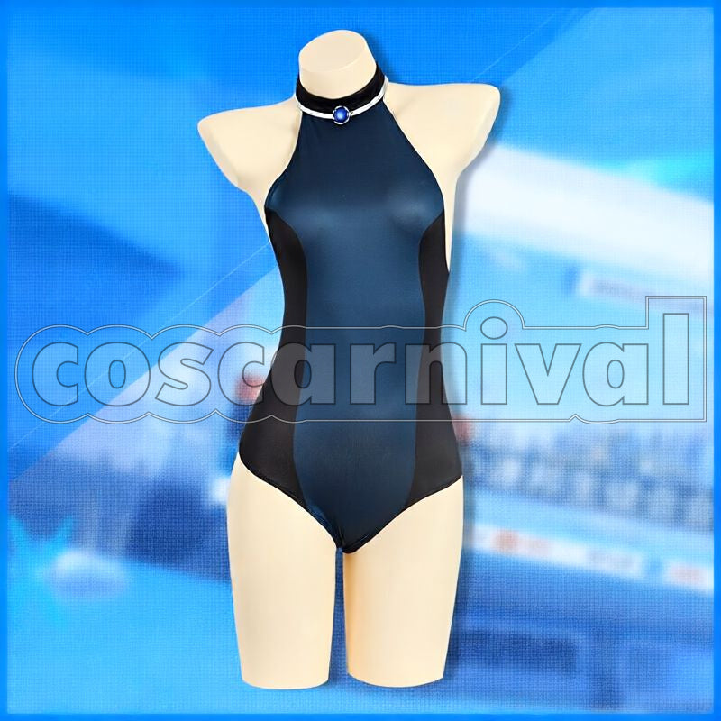 Asuma Toki Maid Outfit Cosplay cosplay costume from Blue Archive, front view 5
