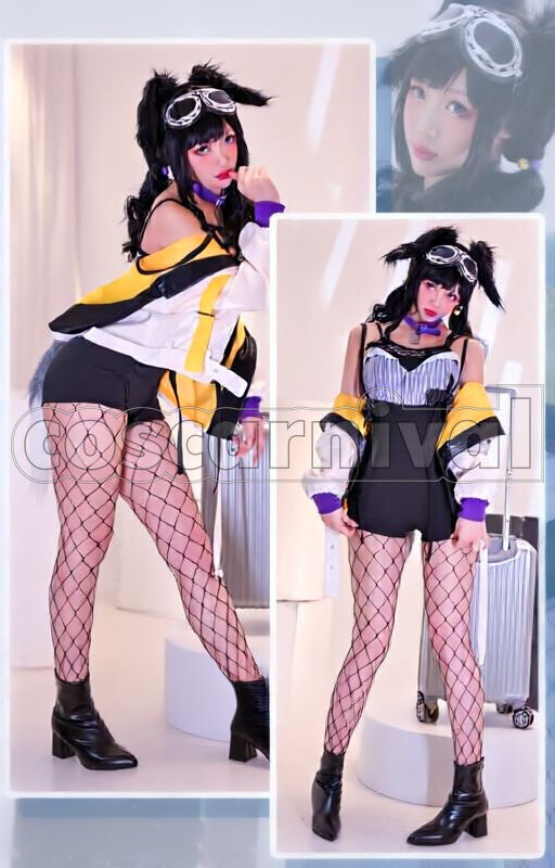 Nekozuka Hibiki Cosplay cosplay costume from Blue Archive, front view 4