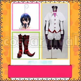 Mephisto Pheles cosplay costume from Blue Exorcist, front view