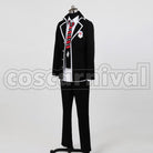 Okumura cosplay costume from Blue Exorcist Rin, front view 4
