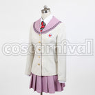 Moriyama Izumo Kamiki True Cross Academy Girls cosplay costume from Blue Exorcist Shiemi, front view 2