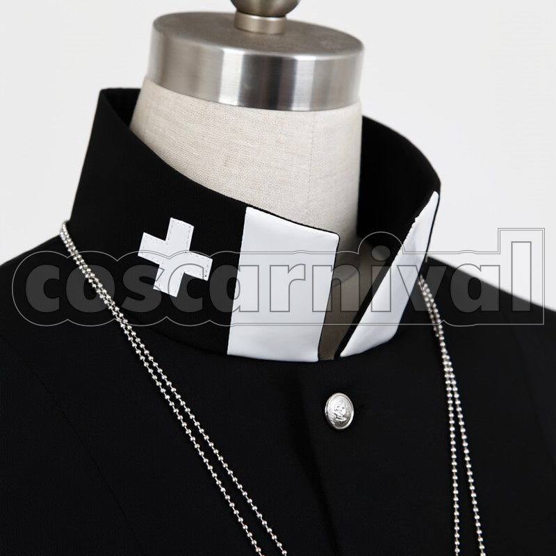 Shiro Fujimoto cosplay costume from Blue Exorcist, detail-2