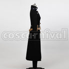 Okumura cosplay costume from Blue Exorcist Yukio, side view