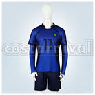 Uniform Customizable Number & Name Cosplay cosplay costume from Blue Lock, front view 1