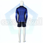 Uniform Customizable Number & Name Cosplay cosplay costume from Blue Lock, back view 1