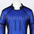 Uniform Customizable Number & Name Cosplay cosplay costume from Blue Lock, detail-3