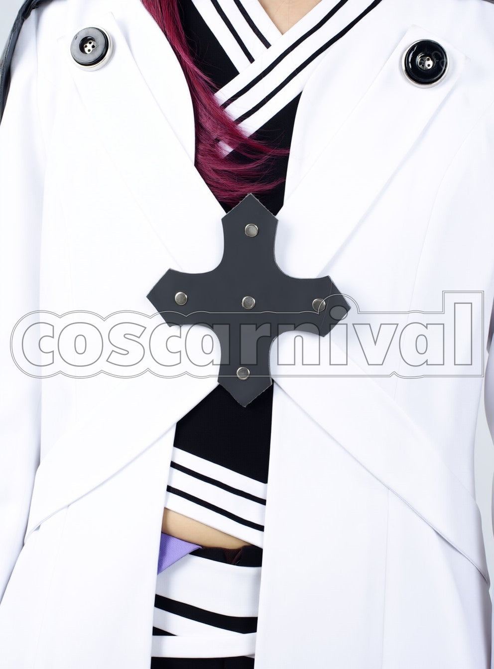 Sanada Ten Braves Kamanosuke Yuri cosplay costume from Brave10, detail-4