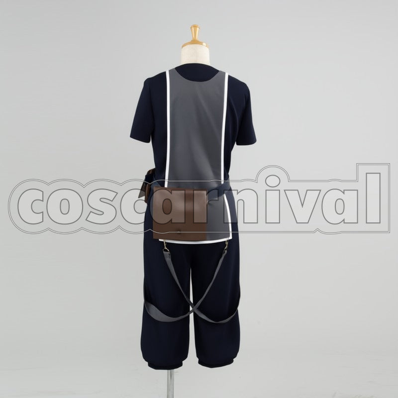Saizo Kirigakure cosplay costume from Brave10, back view