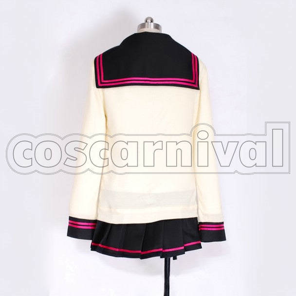 Ema Asahina cosplay costume from Brothers Conflict, back view