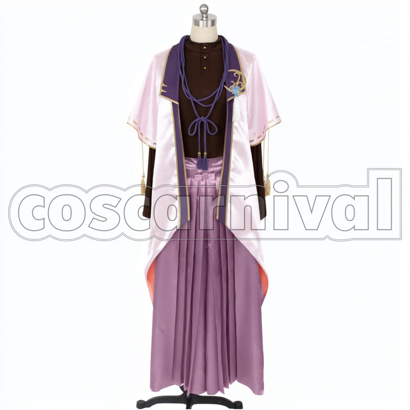Hakushu Kitahara cosplay costume from Bungo and Alchemist, front view