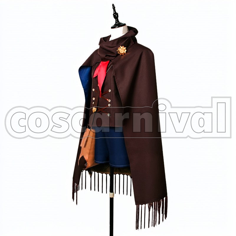 Kenji Miyazawa cosplay costume from Bungo and Alchemist, side view