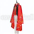 Osamu Dazai cosplay costume from Bungo and Alchemist, side view