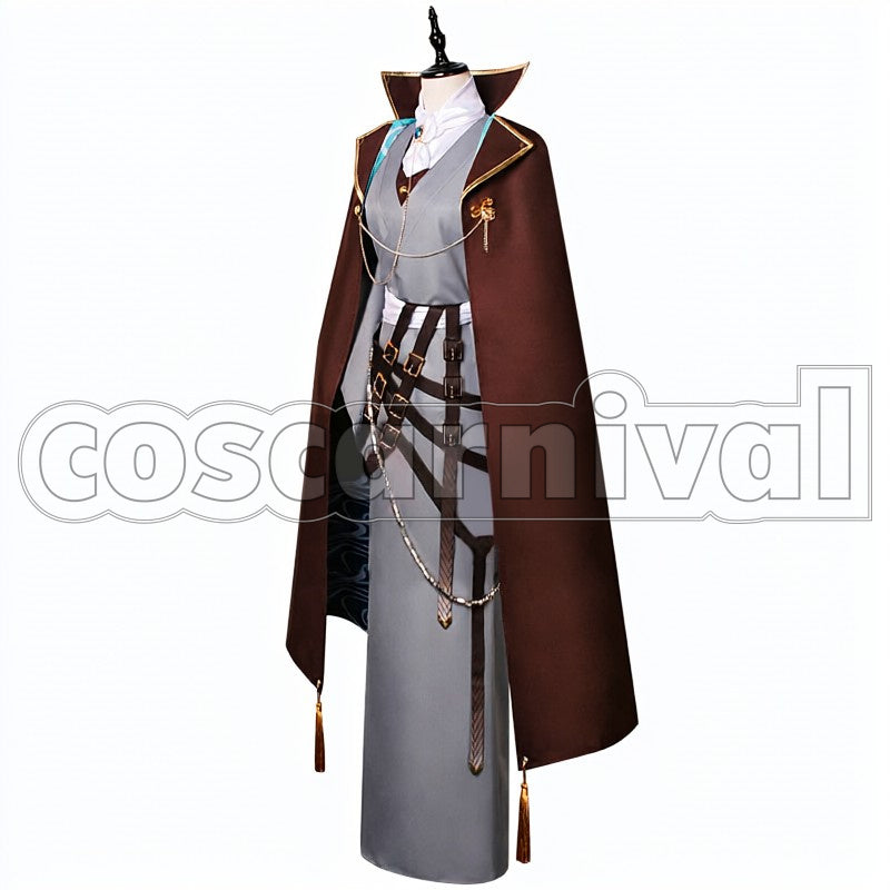 Ryunosuke Akutagawa cosplay costume from Bungo and Alchemist, side view