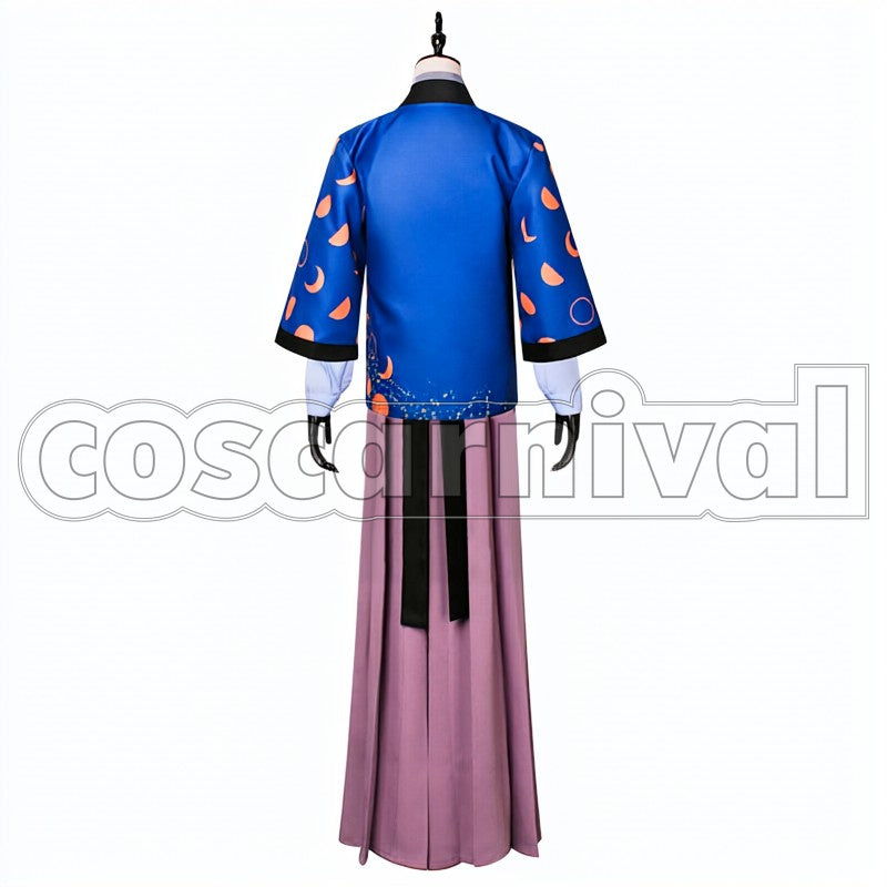 Sakutaro Hagiwara cosplay costume from Bungo and Alchemist, back view