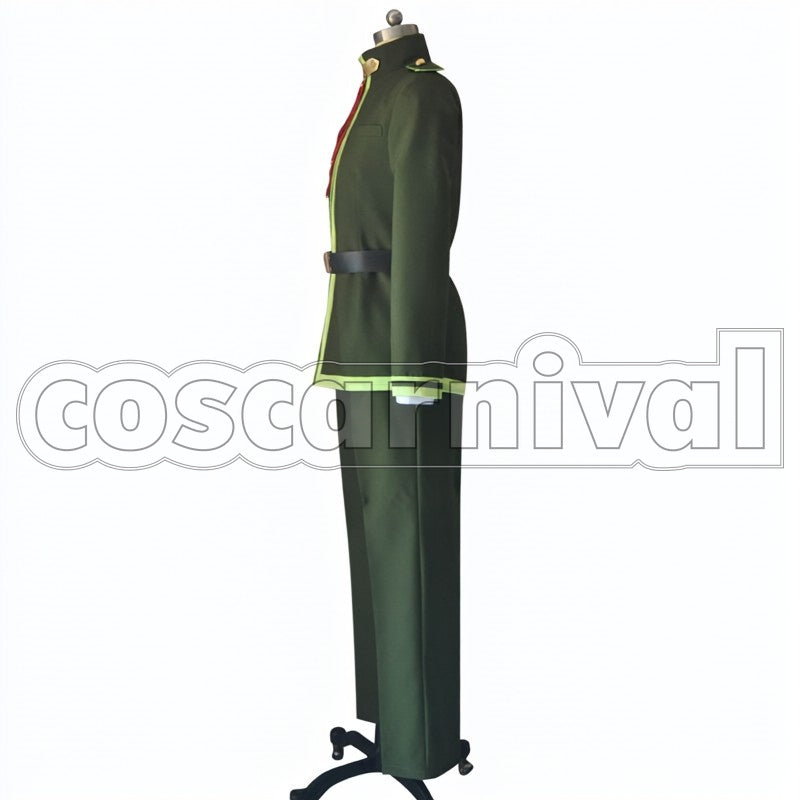 Tatsuji Miyoshi cosplay costume from Bungo and Alchemist, side view