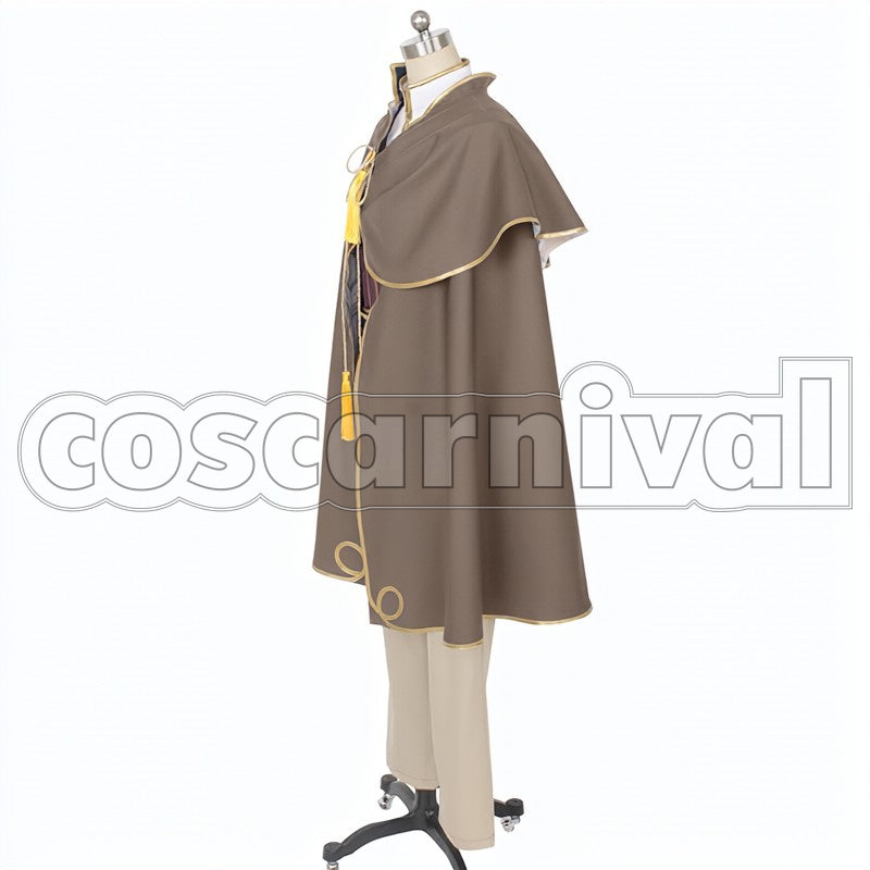 Toson Shimazaki cosplay costume from Bungo and Alchemist, side view 2
