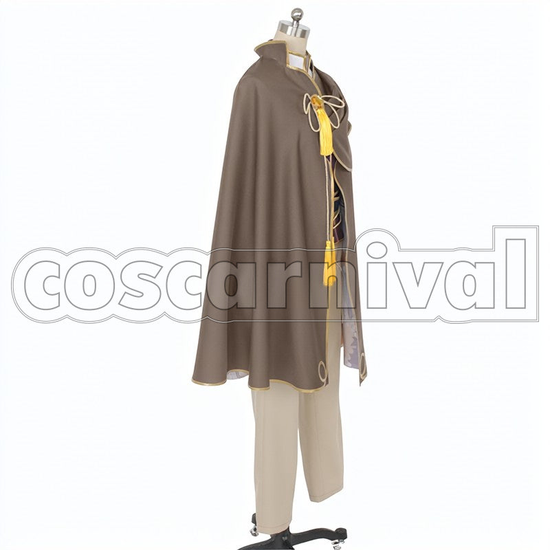 Toson Shimazaki cosplay costume from Bungo and Alchemist, side view