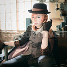 Chuya Nakahara cosplay costume from Bungo Stray Dogs, front view 2