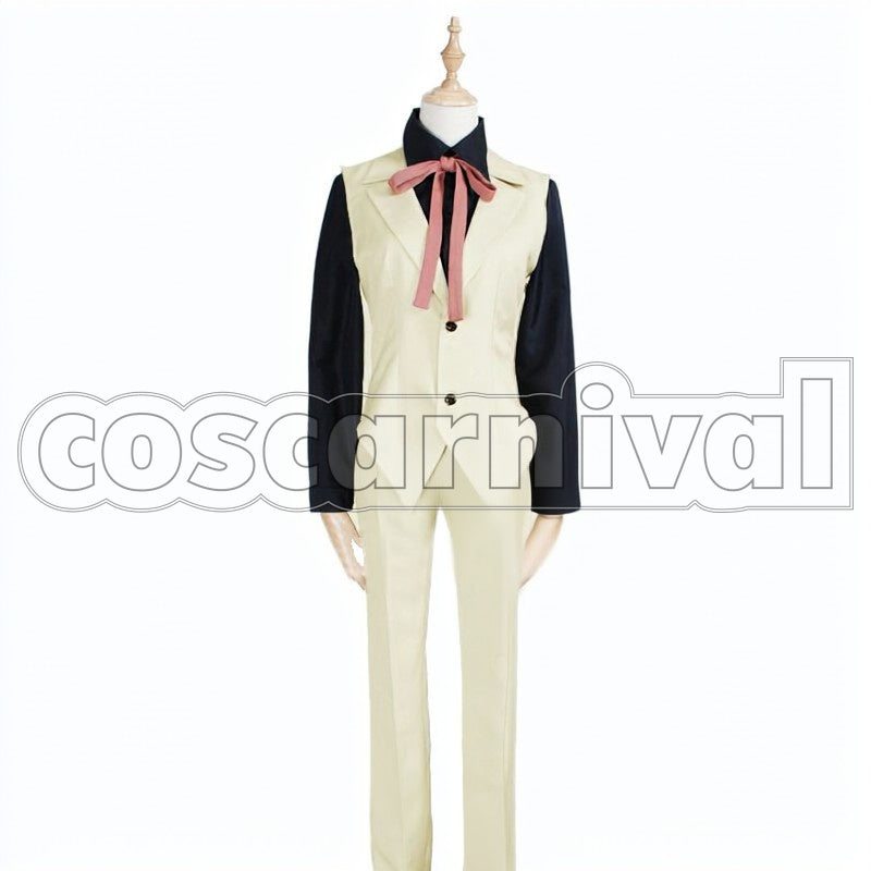 Doppo Kunikida cosplay costume from Bungo Stray Dogs, front view