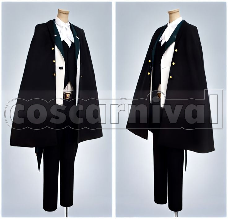 Dogs Edgar Allan Poe Cosplay cosplay costume from Bungo Stray, front view 2