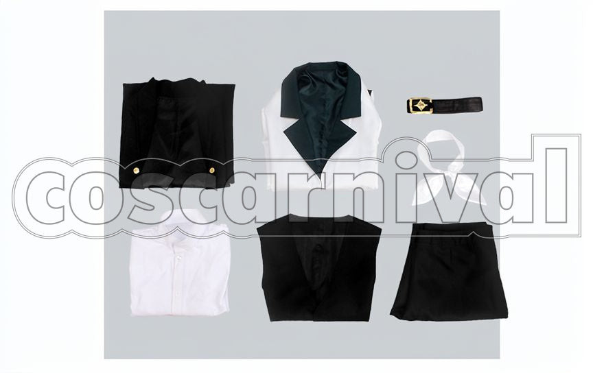 Dogs Edgar Allan Poe Cosplay cosplay costume from Bungo Stray, set view