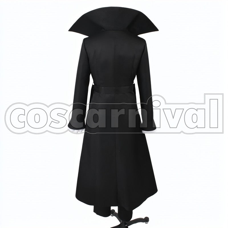 Ryunosuke Akutagawa cosplay costume from Bungo Stray Dogs, back view