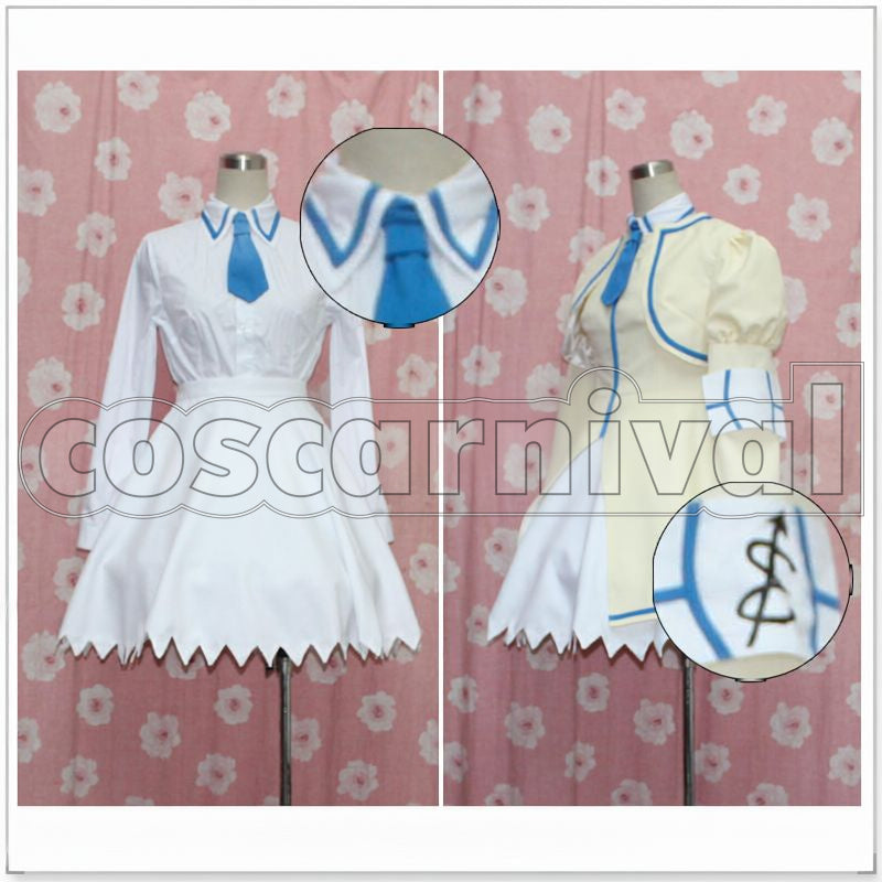 Mahiro Muto Ginsei Academy Girls Winter Uniform Cosplay cosplay costume from Buso Renkin, front view 2