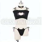 Open-Cup Bra Underwear cosplay costume from Cat, front view 3