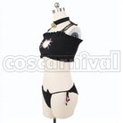 Open-Cup Bra Underwear cosplay costume from Cat, side view