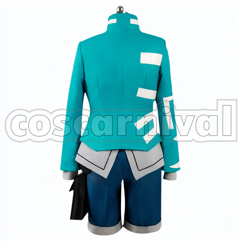 Naoto Miura cosplay costume from Clockwork Planet, back view