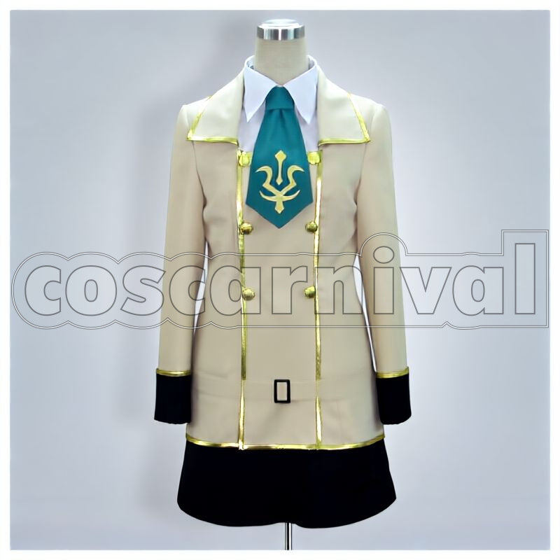 the Rebellion Ashford Academy Girls School Uniform Cosplay cosplay costume from Code Geass: Lelouch of, front view 1