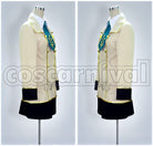 the Rebellion Ashford Academy Girls School Uniform Cosplay cosplay costume from Code Geass: Lelouch of, side view