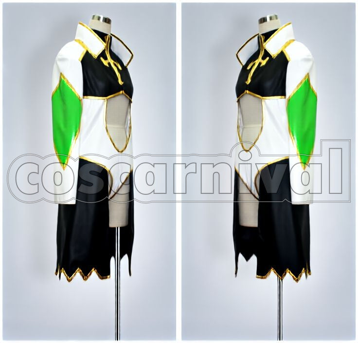the Rebellion R2 Anya Alstreim Combat Uniform Cosplay cosplay costume from Code Geass: Lelouch of, side view