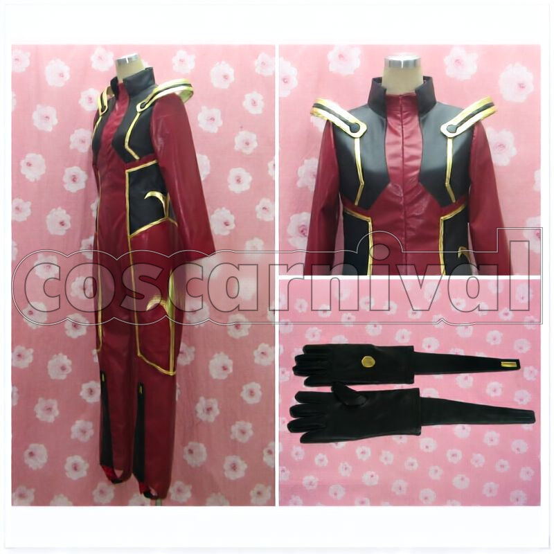 the Rebellion R2 Glaston Knights Cosplay cosplay costume from Code Geass: Lelouch of, set view