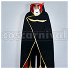 the Rebellion R2 Zero Cosplay cosplay costume from Code Geass: Lelouch of, front view