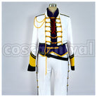 the Rebellion Suzaku Kururugi Knight Uniform Cosplay cosplay costume from Code Geass: Lelouch of, front view 1
