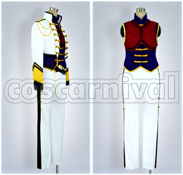 the Rebellion Suzaku Kururugi Knight Uniform Cosplay cosplay costume from Code Geass: Lelouch of, detail-2