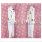 the Rebellion R2 Lelouch Lamperouge Ending 2 Outfit (Waga Rōtashi Aku no Hana) Cosplay cosplay costume from Code Geass: Lelouch of, side view