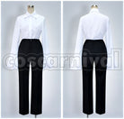 the Rebellion R2 Suzaku Kururugi Ending 2 Outfit (Waga Rōtashi Aku no Hana) Black Version Cosplay cosplay costume from Code Geass: Lelouch of, detail-2