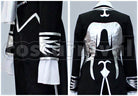 the Rebellion R2 Suzaku Kururugi Ending 2 Outfit (Waga Rōtashi Aku no Hana) Black Version Cosplay cosplay costume from Code Geass: Lelouch of, back view