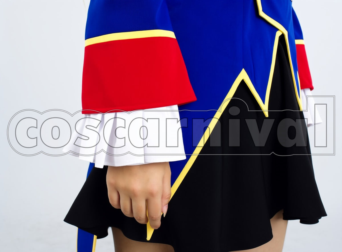 Geass: Akito the Exiled E.U. Army Leila Malcal cosplay costume from Code, detail-4