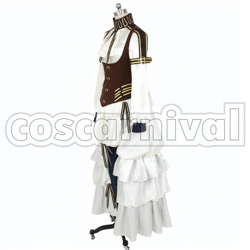 Guardian of Rebirth Cardia cosplay costume from Code:Realize, side view