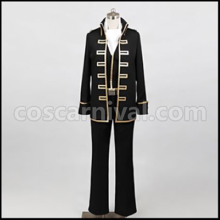 Gintama Shinsengumi Isao Kondo Cosplay Costume coscarnival - Front View