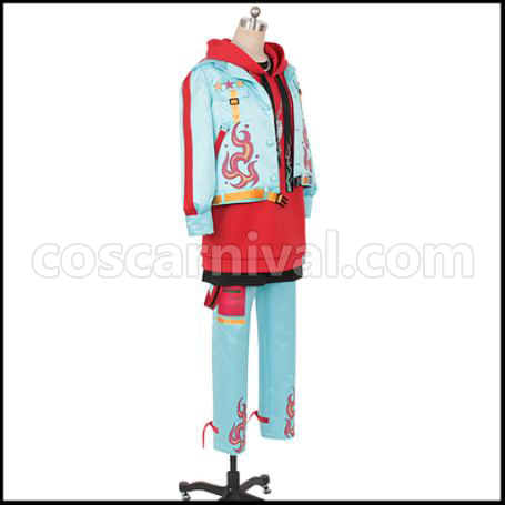Paradox Live BAE Allen Suzakuno SUZAKU Cosplay Costume coscarnival - Back View