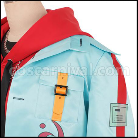Paradox Live BAE Allen Suzakuno SUZAKU Cosplay Costume coscarnival - Hem Detail